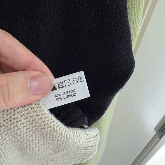 Lisa Todd Colorblock Sweater Size Medium - Picture 4 of 9